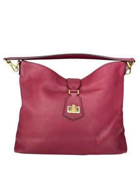 Fendi Anna Selleria Shoulder Pink leather